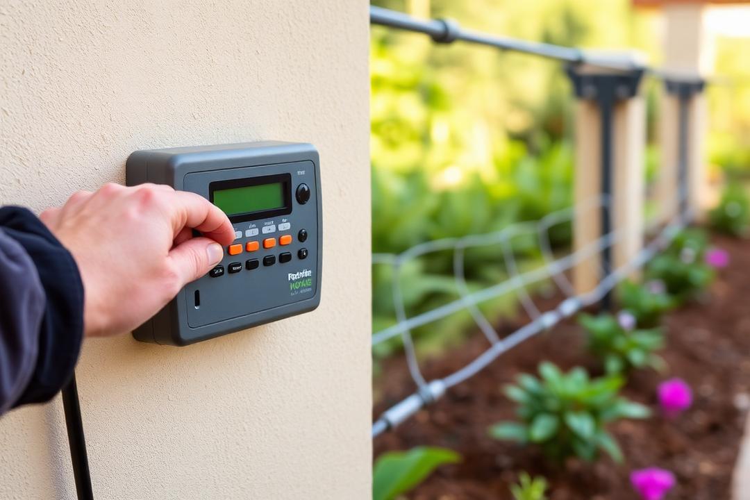 Arrosage automatique sur mesure — exemple 1